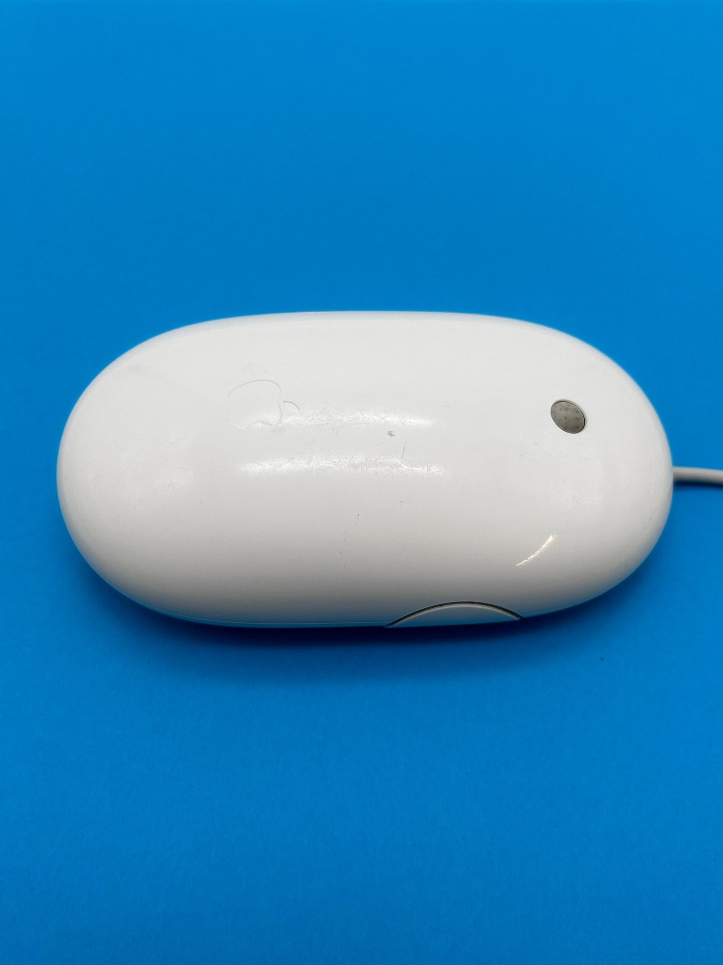 Originali Apple Mighty Mouse A1152 Laidinė Balta Pelė EMC No.: 2058