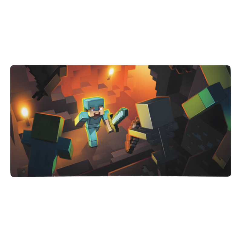 Minecraft ,,Into the Darkness'' Žaidimų Kilimėlis Mousepad