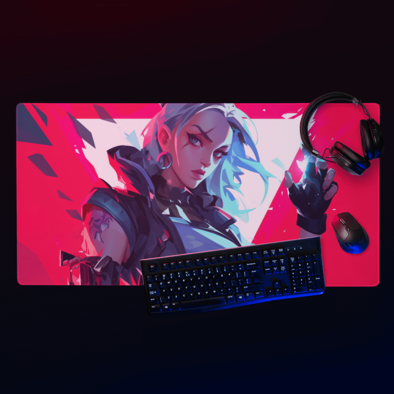 JETT Valorant Žaidimų Kilimėlis Mousepad