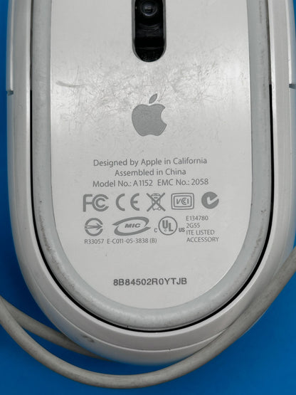 Originali Apple Mighty Mouse A1152 Laidinė Balta Pelė EMC No.: 2058