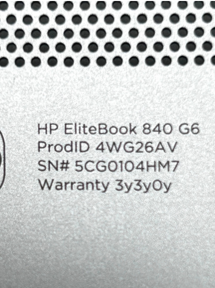 HP EliteBook 840 G6 Apatinis Korpuso Dangtis Dugnas (Lower Bottom Base) 6070B1487701