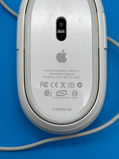 Originali Apple Mighty Mouse A1152 Laidinė Balta Pelė EMC No.: 2058