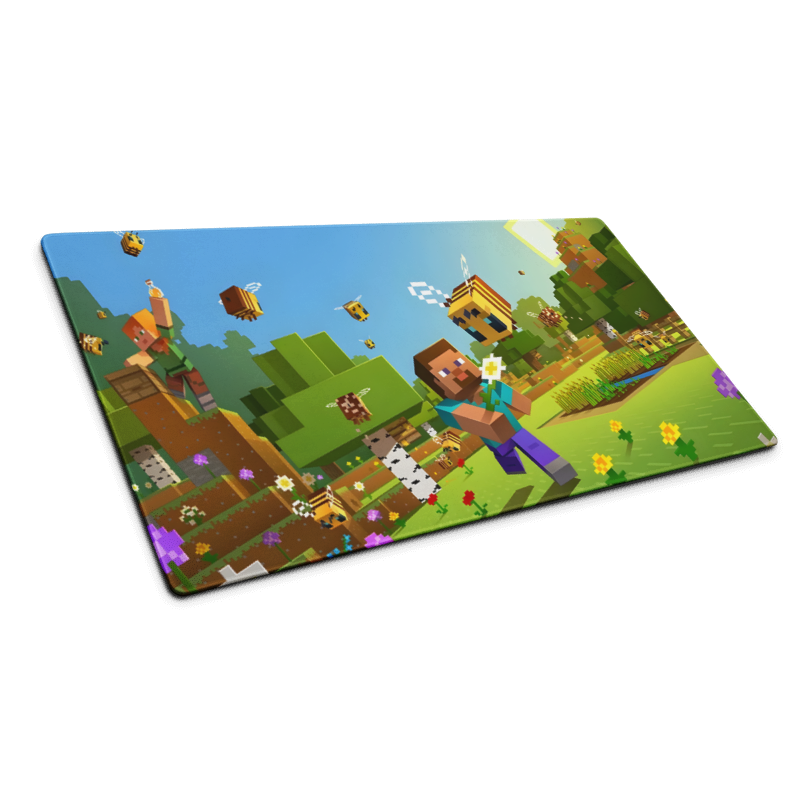Minecraft ,,Buzzing Meadows'' Žaidimų Kilimėlis Mousepad