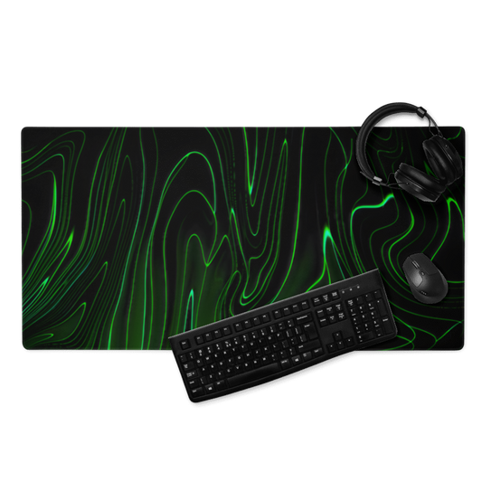 Razer Temos Žaidimų Žalias Juodas Kilimėlis Mousepad
