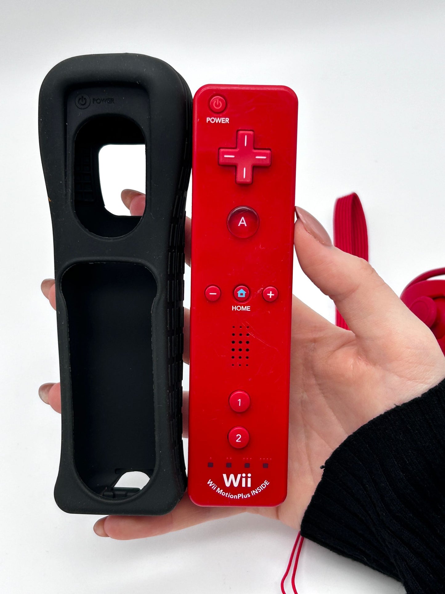 Nintendo Wii Mini RVL-201 (EUR) Žaidimų Konsolės Raudonas Rinkinys