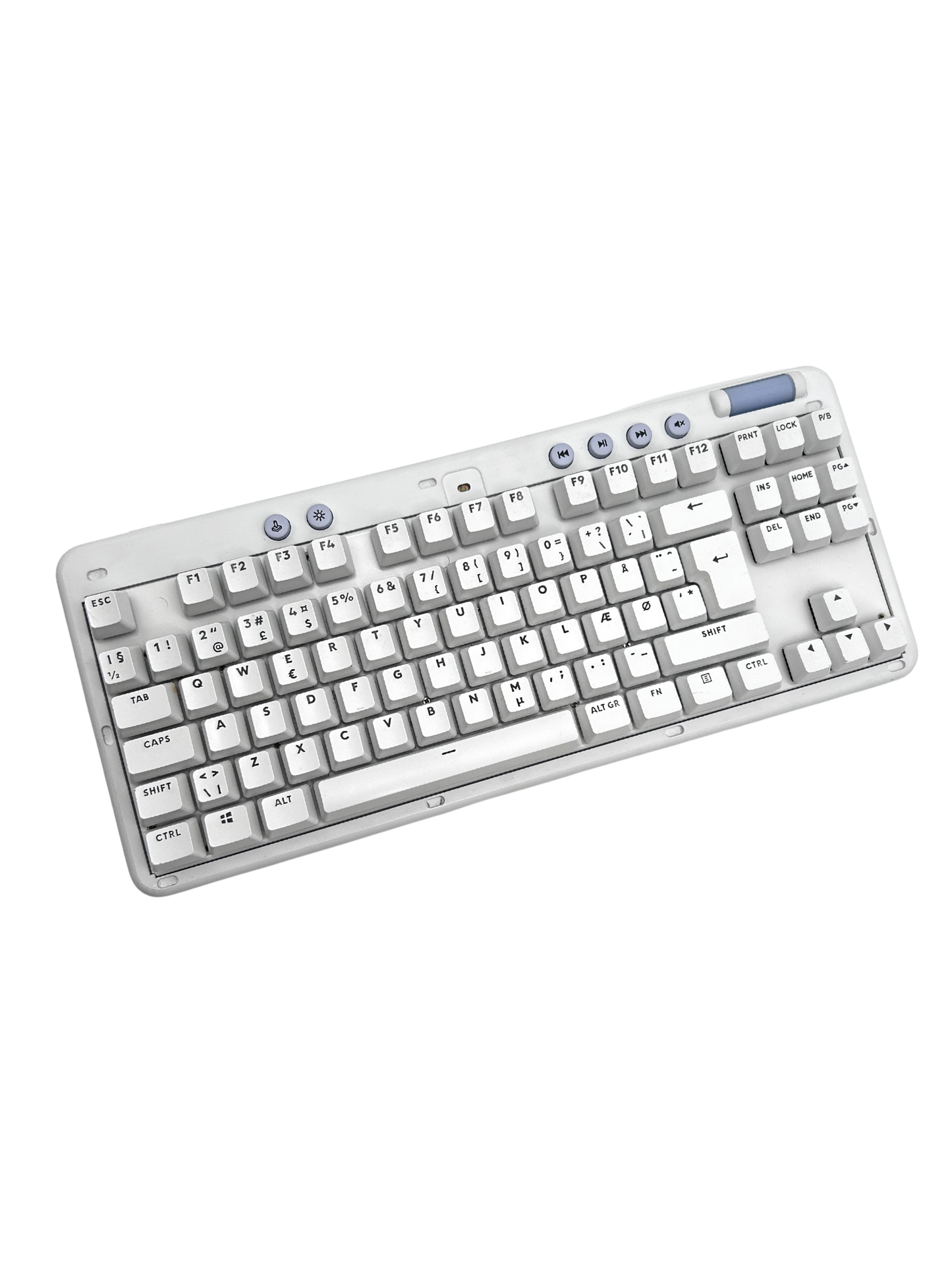 Logitech G713 (Tactile) TKL RGB Mechaninė Gaming Laidinė Balta Žaidimų Klaviatūra