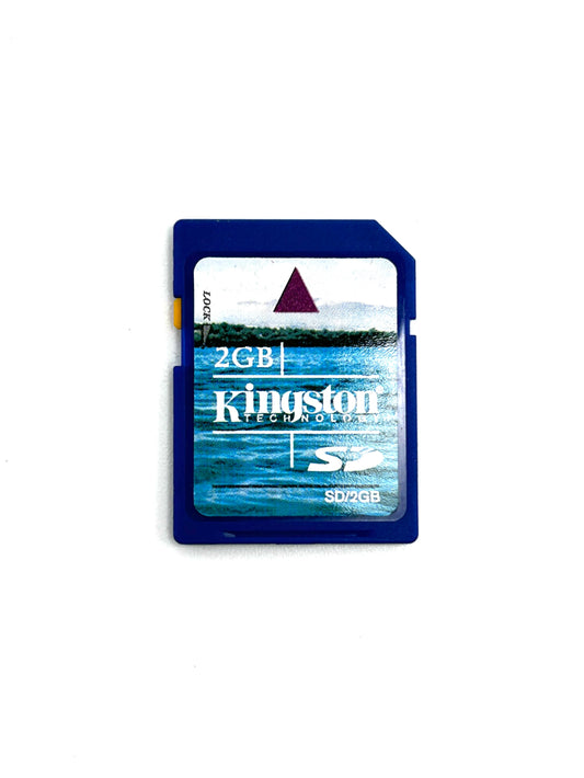 2GB Kingston SD Card Atminties Laikmena Kortelė