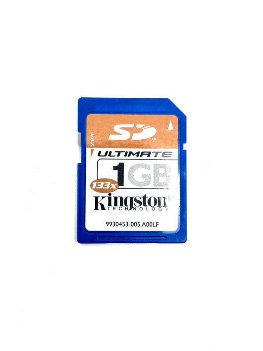 1GB Ultimate Kingston SD Card Atminties Laikmena Kortelė