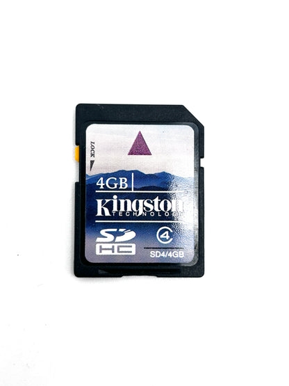 4GB Kingston Technology SD Card Atminties Laikmena Kortelė