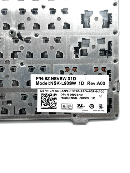 Dell Latitude 3440 / Vostro 2421 US ENG Klaviatūra QWERTY (be apšvietimo) NG6N9