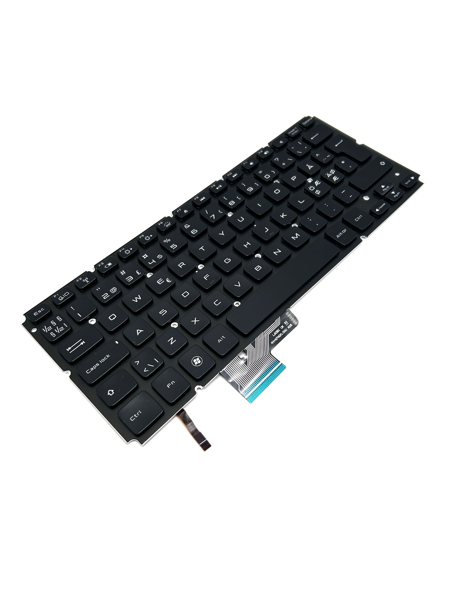 Dell XPS L421X L521X Klaviatūra QWERTY Nordic (su apšvietimu) 0JGNGY JGNGY