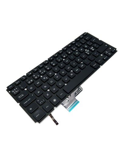 Dell XPS L421X L521X Klaviatūra QWERTY Nordic (su apšvietimu) 0JGNGY JGNGY