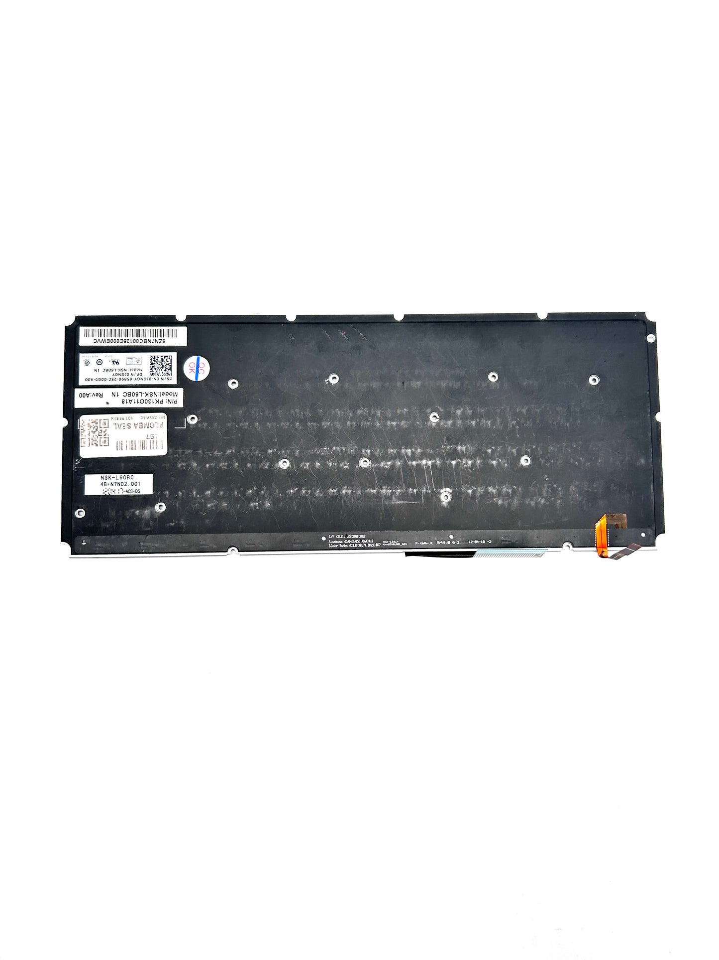 Dell XPS L421X L521X Klaviatūra QWERTY Nordic (su apšvietimu) 0JGNGY JGNGY
