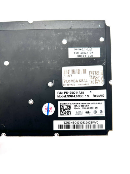 Dell XPS L421X L521X Klaviatūra QWERTY Nordic (su apšvietimu) 0JGNGY JGNGY