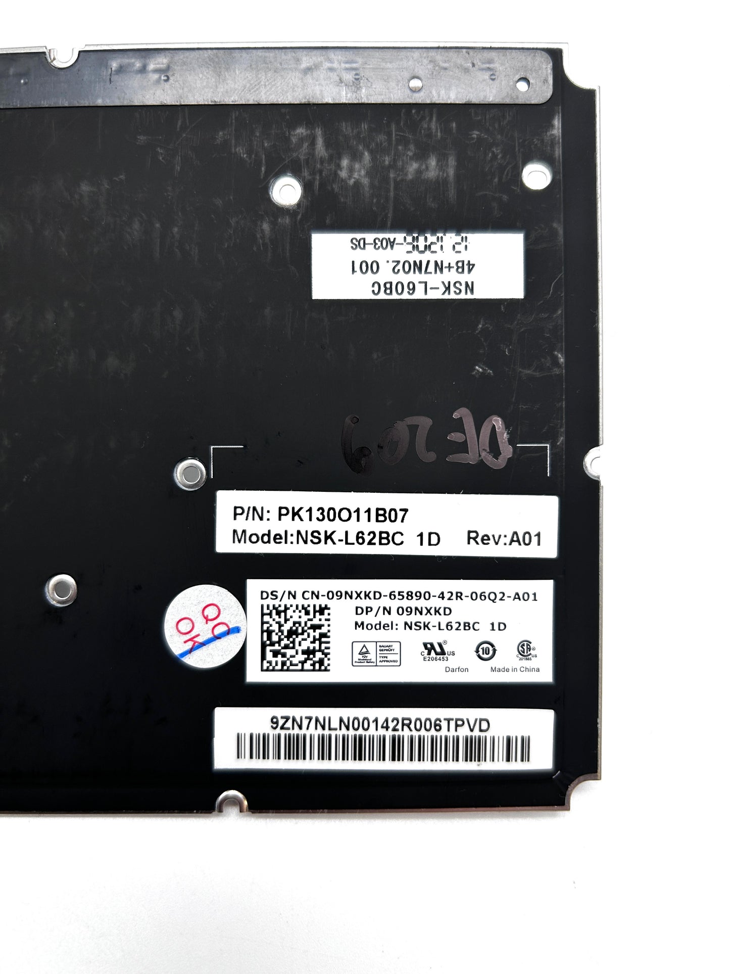 Dell XPS L421X L521X Klaviatūra QWERTY US INT (su apšvietimu) 09NXKD 9NXKD