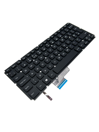 Dell XPS L421X L521X Klaviatūra QWERTY UK ENGLISH (su apšvietimu) 077JRD