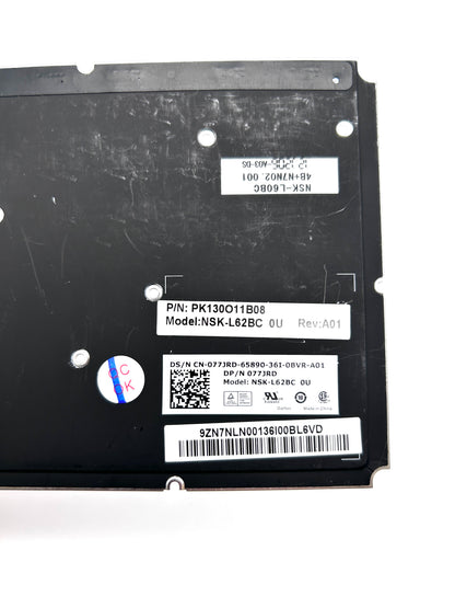 Dell XPS L421X L521X Klaviatūra QWERTY UK ENGLISH (su apšvietimu) 077JRD