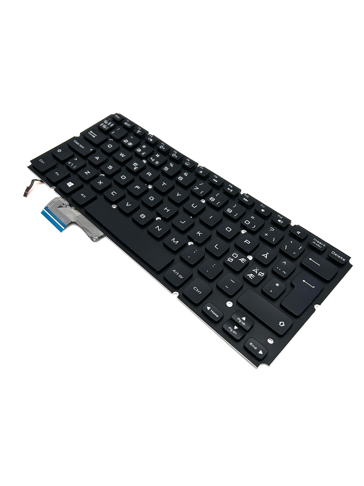 Dell XPS L421X L521X Klaviatūra QWERTY NORDIC (su apšvietimu) 0X7W1K X7W1K