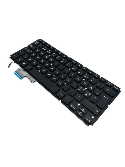 Dell XPS L421X L521X Klaviatūra QWERTY NORDIC (su apšvietimu) 0X7W1K X7W1K