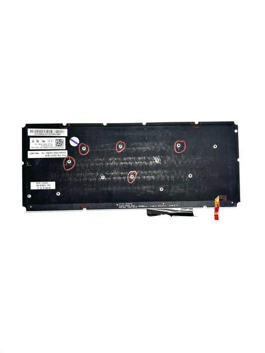 Dell XPS L421X L521X Klaviatūra QWERTY NORDIC (su apšvietimu) 0X7W1K X7W1K