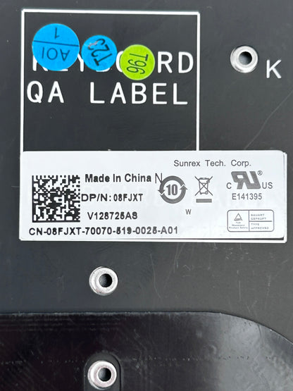 Dell XPS L421X L521X Klaviatūra QWERTY Rusiška (su apšvietimu) 08FJXT 8FJXT