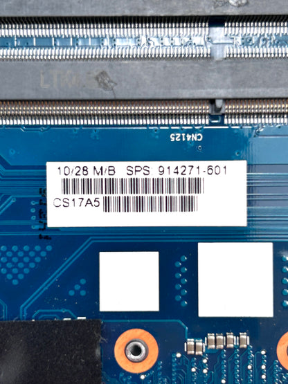 HP EliteBook 820 G4 Motininė Pagrindinė Plokštė DDR4 Intel i5-7200U 914271-601 (Ištestuota ir pilnai veikianti)