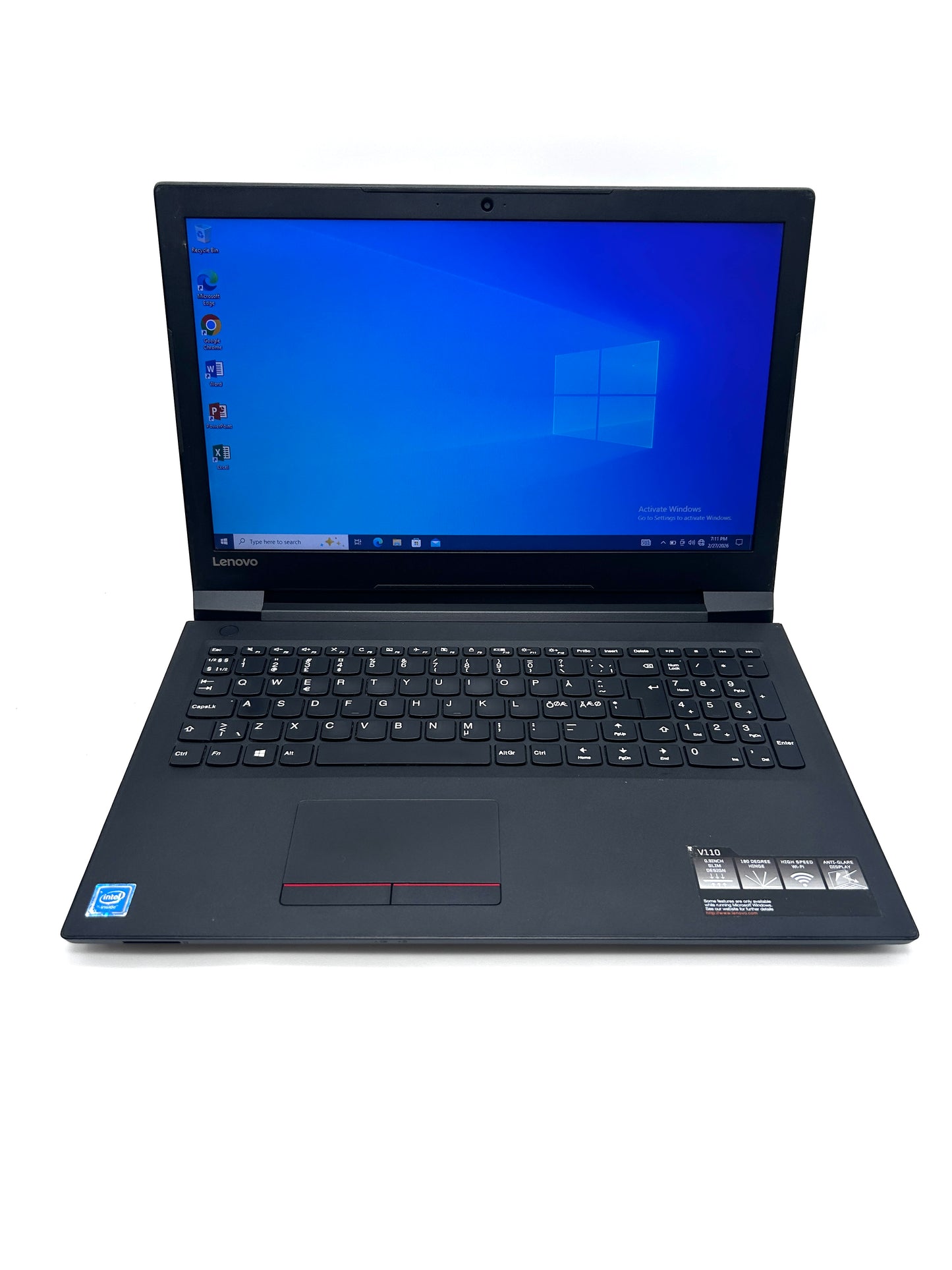 Lenovo V110-15IAP 15.6'' Intel Win10 Pro 120GB SSD / 4GB RAM