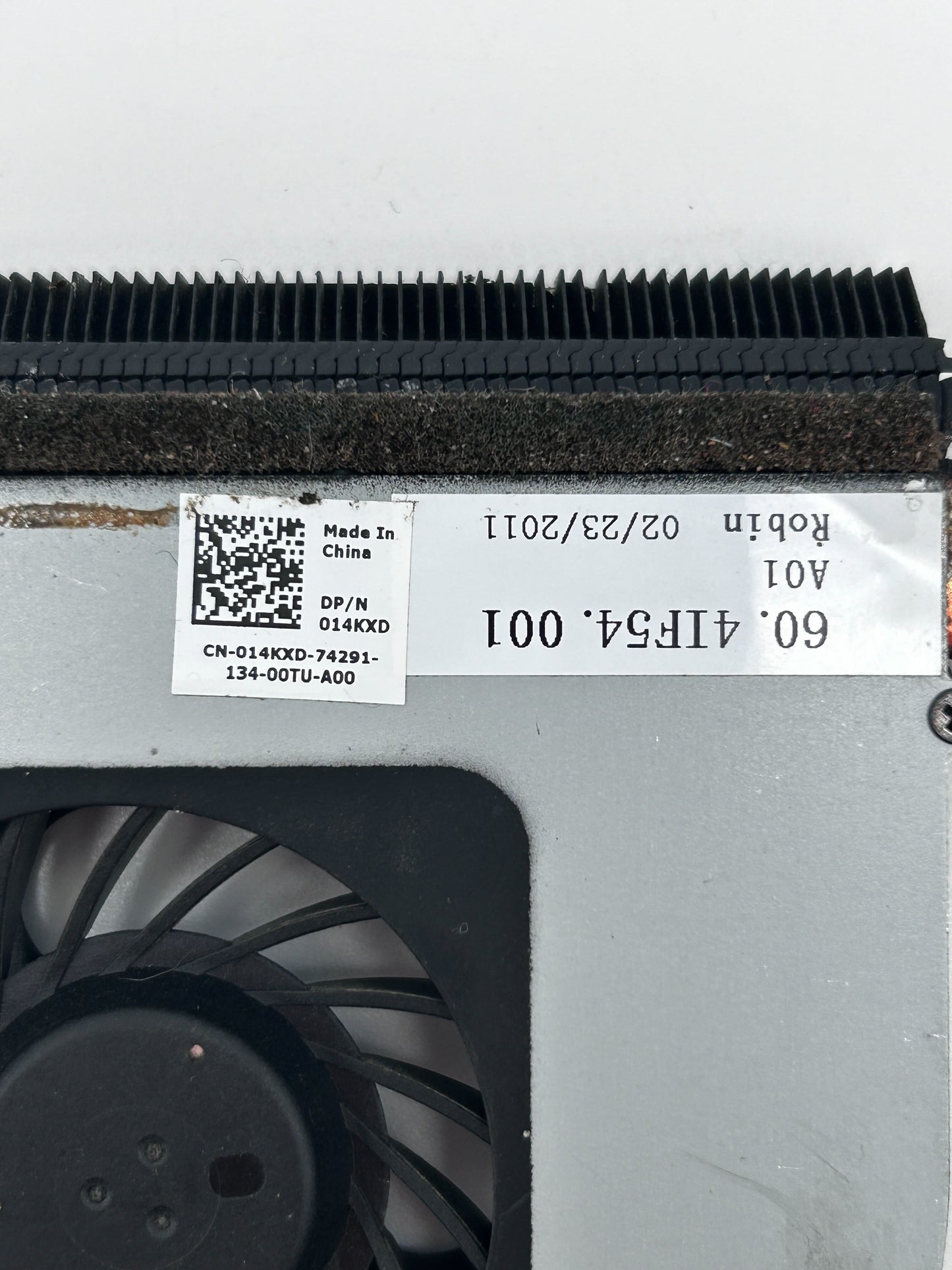 Dell Vostro 3550 Aušintuvas ir Radiatorius (CPU Cooling Fan & Heatsinik) 014KXD 14KXD