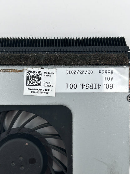 Dell Vostro 3550 Aušintuvas ir Radiatorius (CPU Cooling Fan & Heatsinik) 014KXD 14KXD