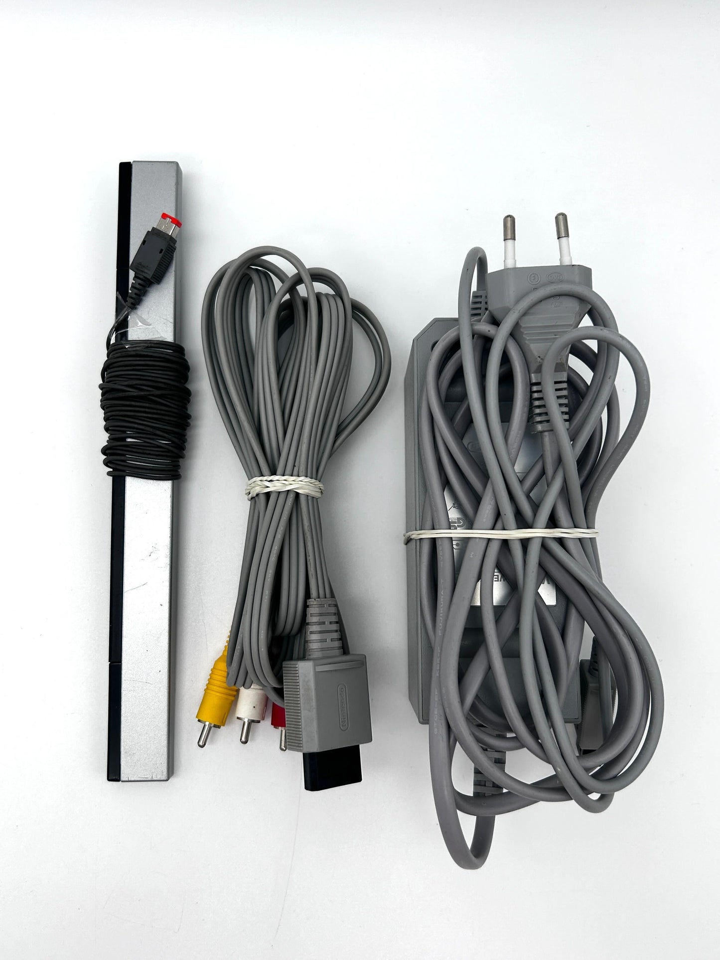 (+10 žaidimų) Nintendo Wii RVL-001 Žaidimų Konsolės Rinkinys Dviems