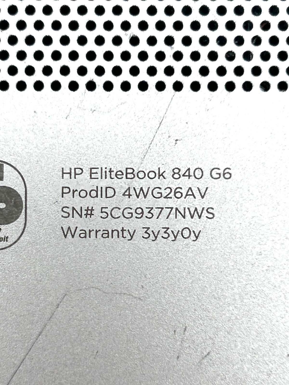 HP EliteBook 840 G6 Intel i5-8265U / 8GB RAM / 256GB SSD Nešiojamasis Kompiuteris