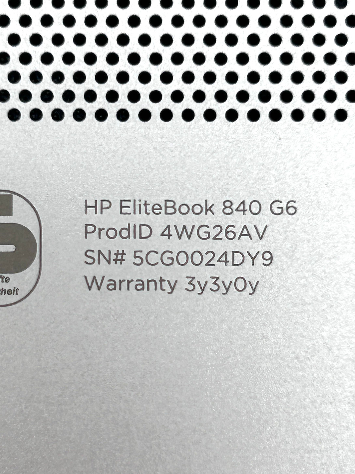 HP EliteBook 840 G6 Intel i5-8265U / 8GB RAM / 256GB SSD Nešiojamasis Kompiuteris