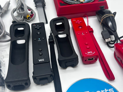 Nintendo Wii Mini RVL-201 (EUR) Žaidimų Konsolės Raudonas Rinkinys