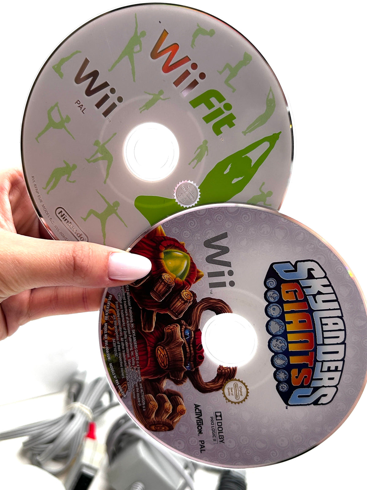 40+ GAMES / Nintendo Wii RVL-001 (EUR) Žaidimų Rinkinys Dviems
