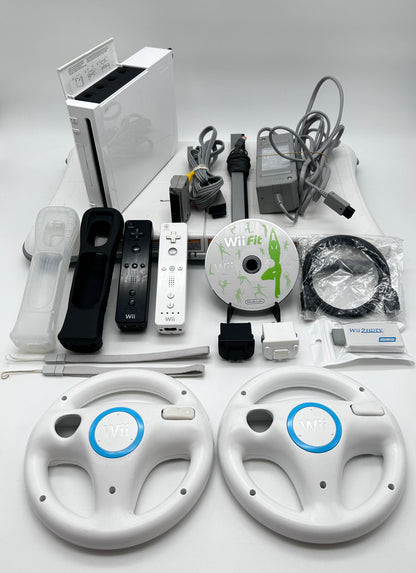 40+ GAMES / Nintendo Wii RVL-001 (EUR) Žaidimų Rinkinys Dviems
