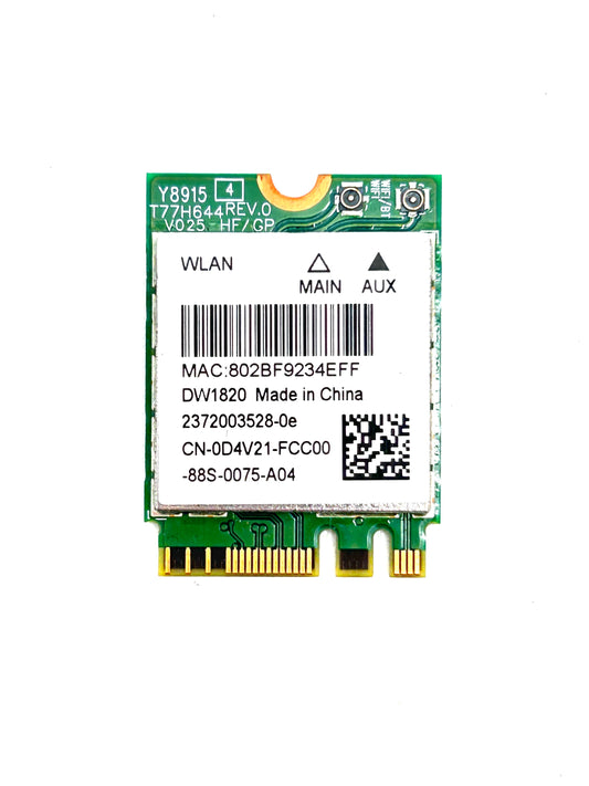 Qualcomm Atheros QCNFA344A 0D4V21 DW1820 WiFi Wireless Tinklo Plokštė Skirta Dell Kompiuteriams