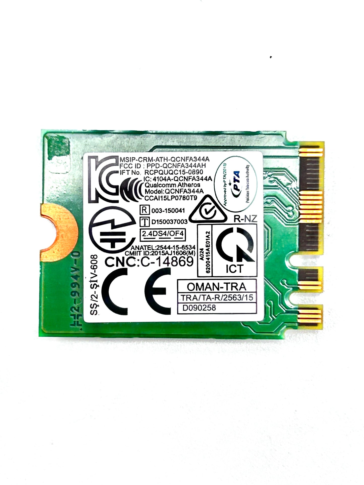 Qualcomm Atheros QCNFA344A 0D4V21 DW1820 WiFi Wireless Tinklo Plokštė Skirta Dell Kompiuteriams