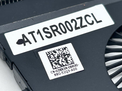 Dell Latitude 5290 4-Pin NS55C03 5V Aušintuvas ir Radiatorius (CPU Cooling Fan & Heatsinik) AT1SR002ZCL 03XN3N 3XN3N