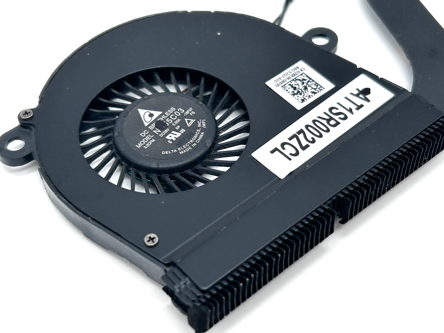 Dell Latitude 5290 4-Pin NS55C03 5V Aušintuvas ir Radiatorius (CPU Cooling Fan & Heatsinik) AT1SR002ZCL 03XN3N 3XN3N