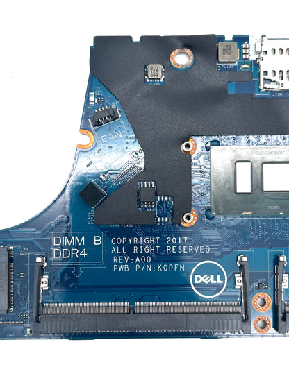Originali Dell Latitude 5290 Motininė Pagrindinė Plokštė Intel i3-8130U LA-F391P (Su defektu)