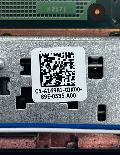 Dell Latitude 5290 Klaviatūros Korpusas (Palmrest) Su Jutikliniu Pelės Kilimėliu A174N7