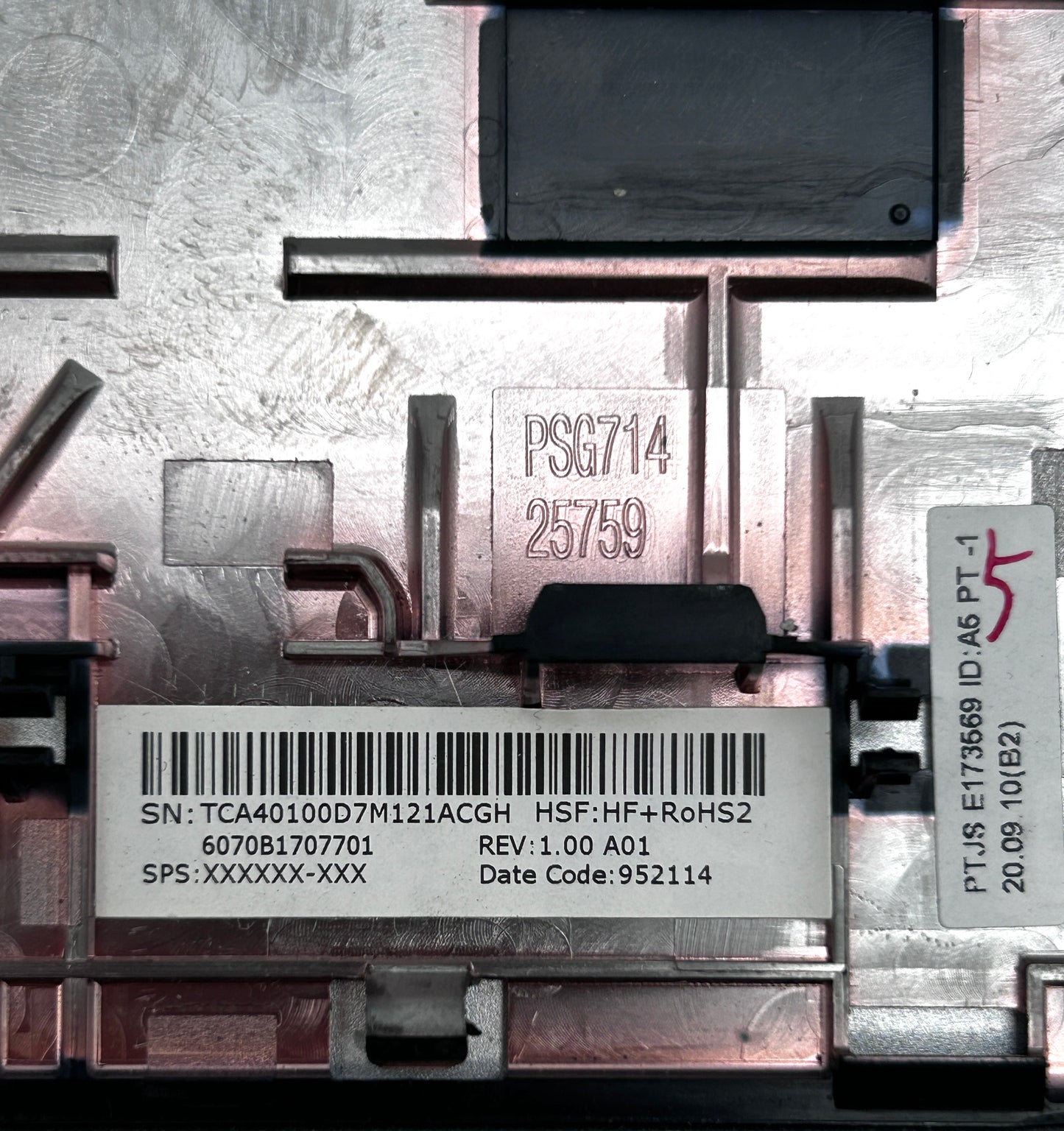 HP EliteBook 840 G7 US Klaviatūros Korpusas (Palmrest) 6070B1707701