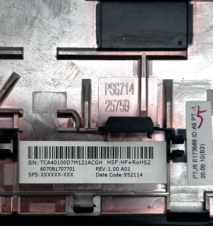 HP EliteBook 840 G7 US Klaviatūros Korpusas (Palmrest) 6070B1707701