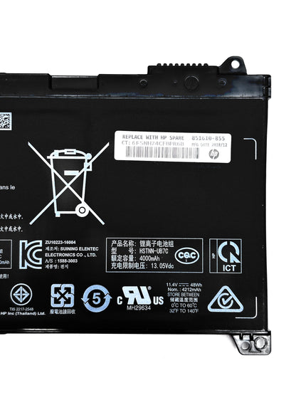 HP ProBook 430 G4 G5 / 440 G4 G5 / 450 G4 G5 / 455 G4 G5 / 470 G4 G5 Originali Baterija