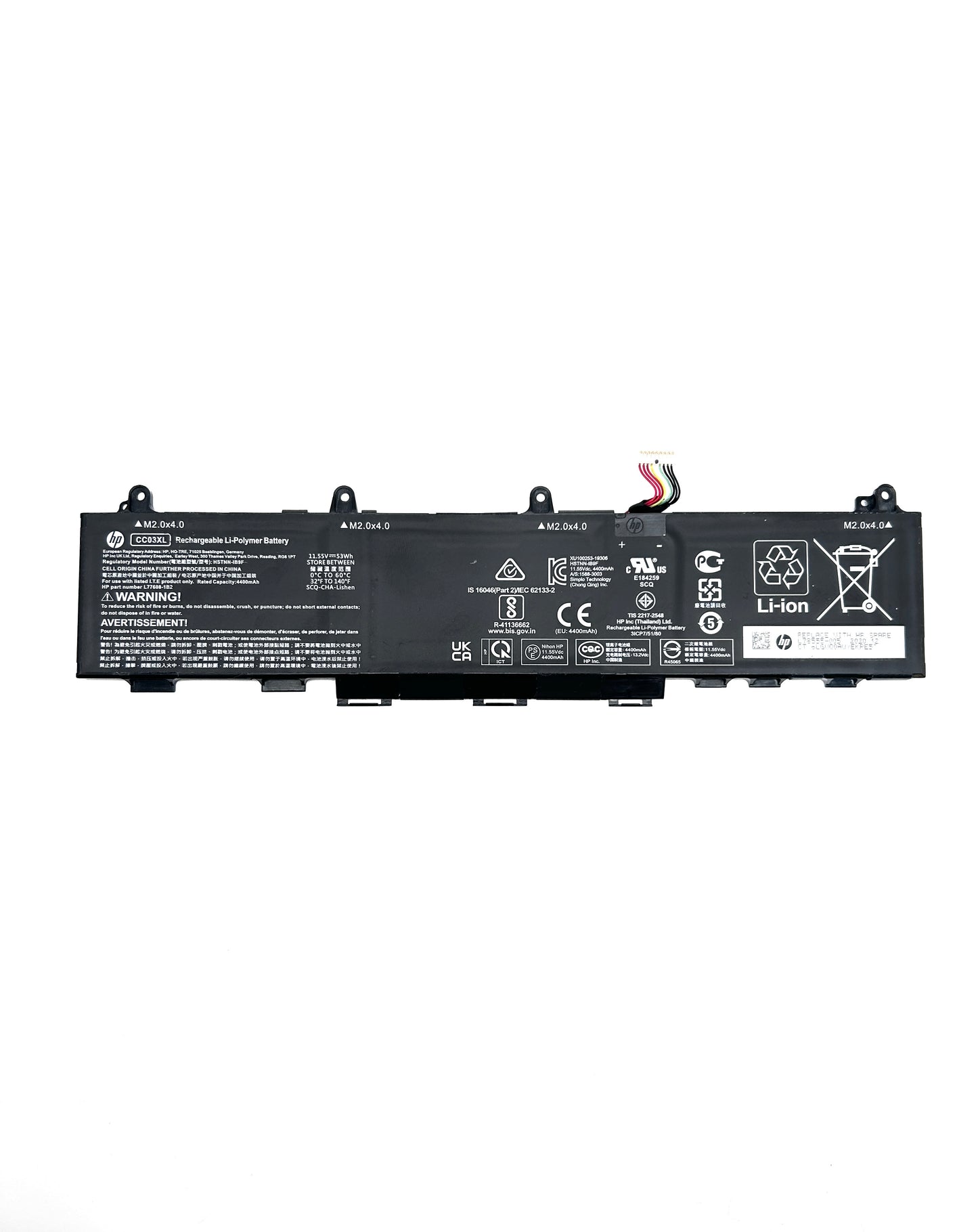 HP EliteBook 840 G7 11.55V 4400mAh HSTNN-IB9F L77608-1B2 Originali Baterija