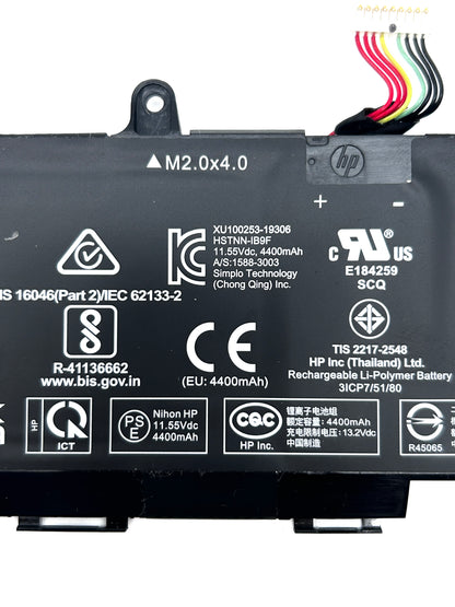 HP EliteBook 840 G7 11.55V 4400mAh HSTNN-IB9F L77608-1B2 Originali Baterija
