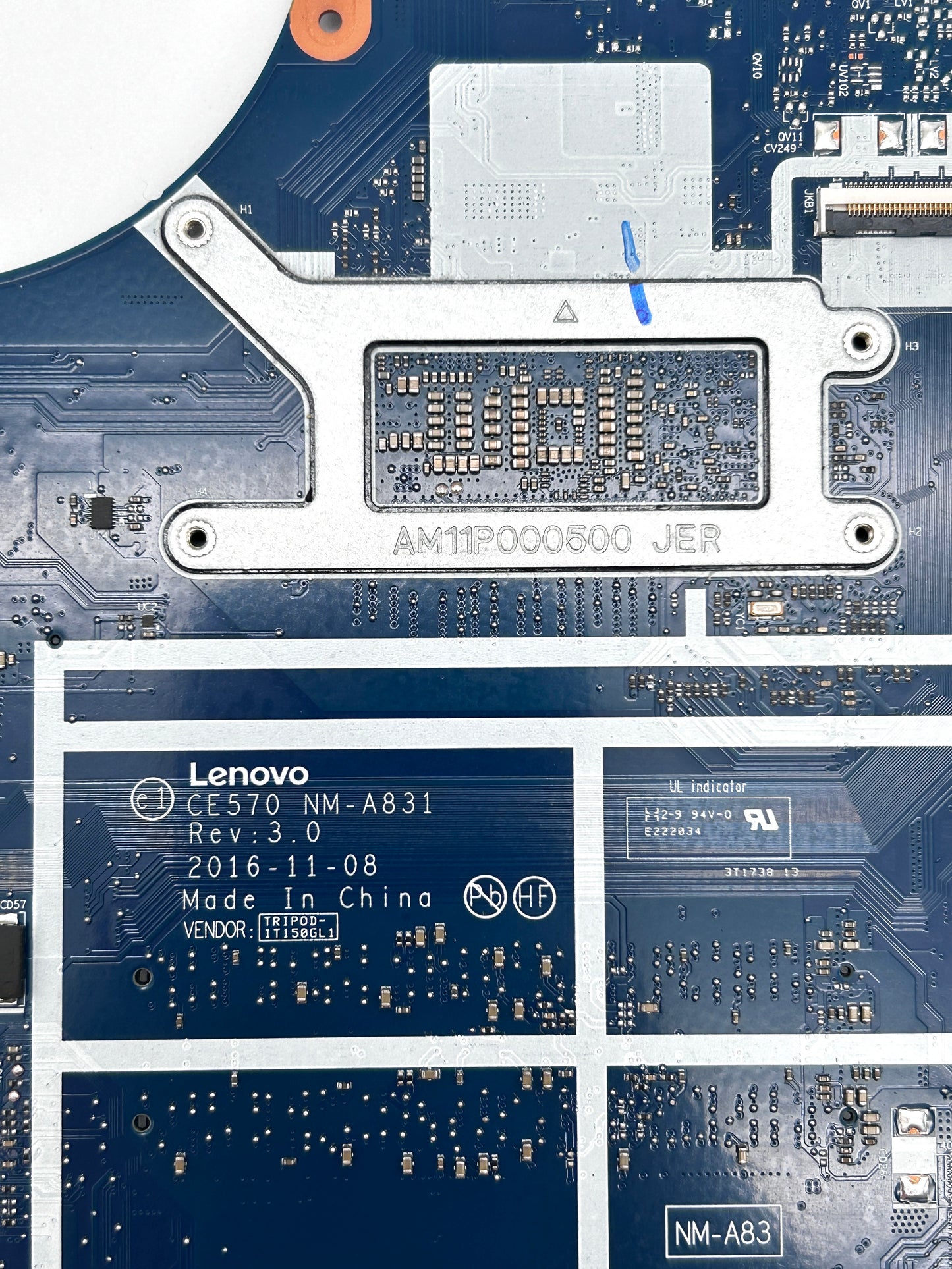 Lenovo ThinkPad E570 Motininė Pagrindinė Plokštė Intel i5-7200U 01HW724 NM-A831 (Ištestuota ir pilnai veikianti)