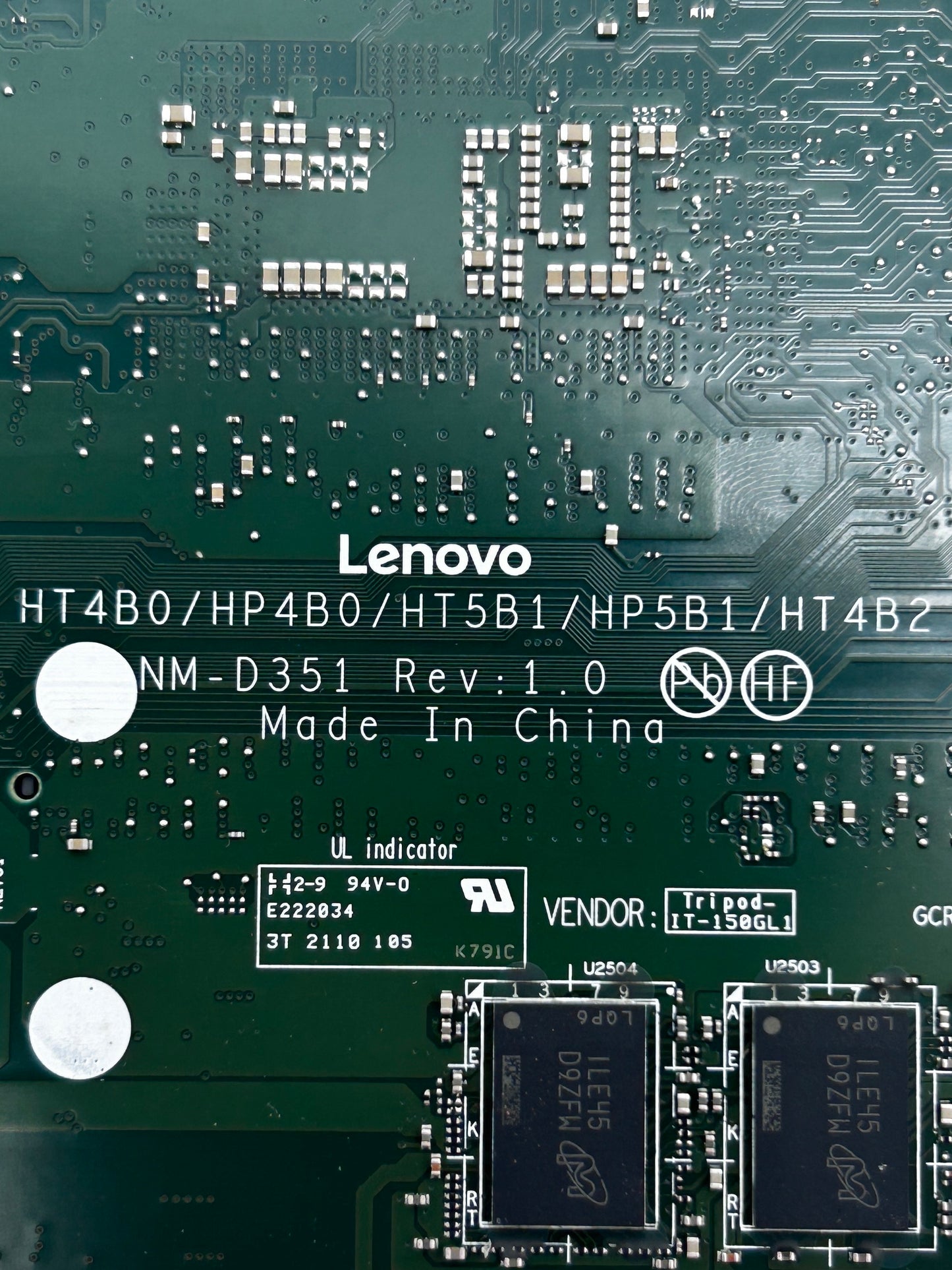 Lenovo ThinkPad T14 Gen 2 Motininė Pagrindinė Plokštė Intel i5-1135G7 8GB RAM NM-D351 (Ištestuota ir pilnai veikianti)