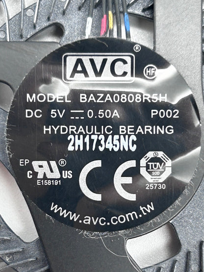 Lenovo ThinkPad E570 5-Pin 5V Aušintuvas ir Radiatorius (CPU Cooling Fan & Heatsinik) 01EN343