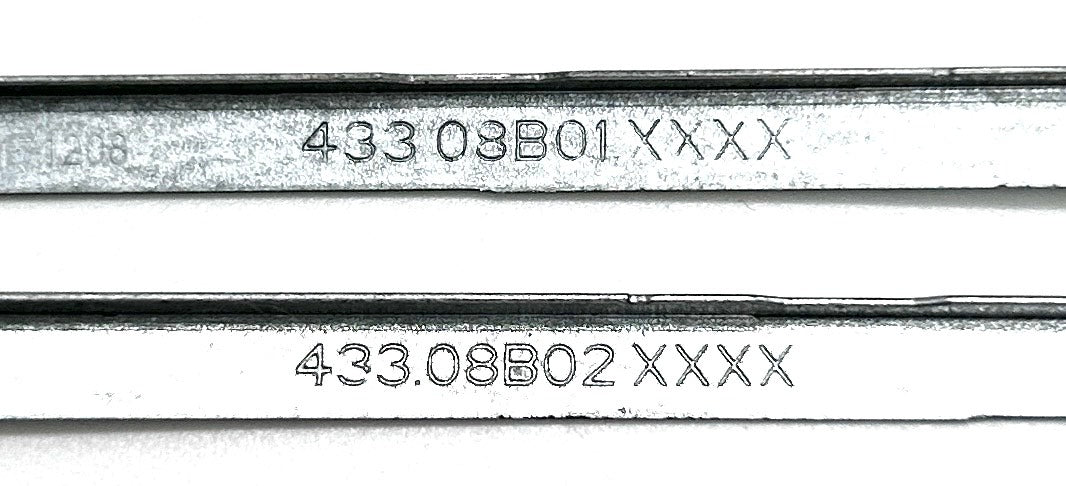 Lenovo V110-15IAP Kairės ir Dešinės Pusės Vyriai (Hinges) - 43308B01 43308B02